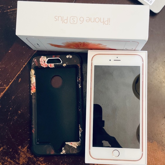 Apple IPhone 6s Plus - Rose Gold with Phone Case - Picture 8 of 12